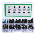 180Pcs. Micro Tactile Push Button Switch Kit (10 Shaft Size) - Image 8