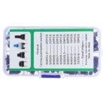 180Pcs. Micro Tactile Push Button Switch Kit (10 Shaft Size) - Image 6