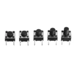 180Pcs. Micro Tactile Push Button Switch Kit (10 Shaft Size) - Image 3