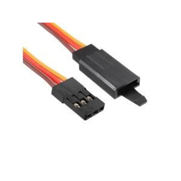 50cm 60core JR Male to Futaba Female servo Extension Wire with hook - Image 1