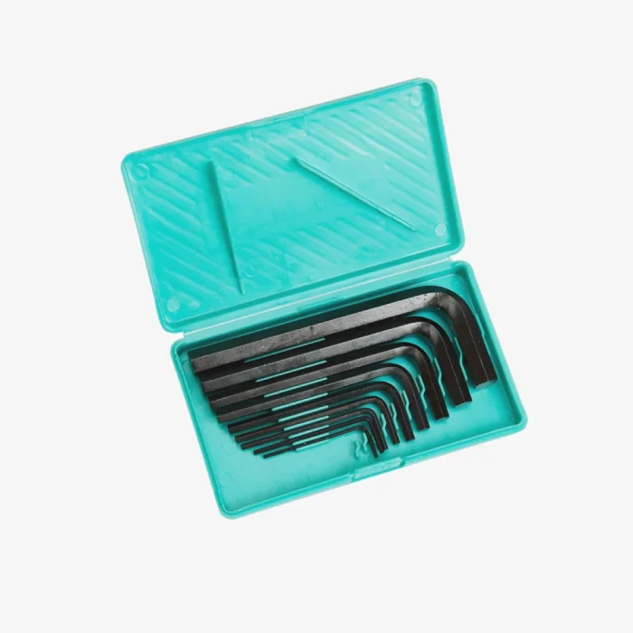 Taparia-Allen-Key-Set-KM-9V_1024x1024@2x Taparia: KM9V Allen Key Set Black Finish (Pack of 9) - Image 1