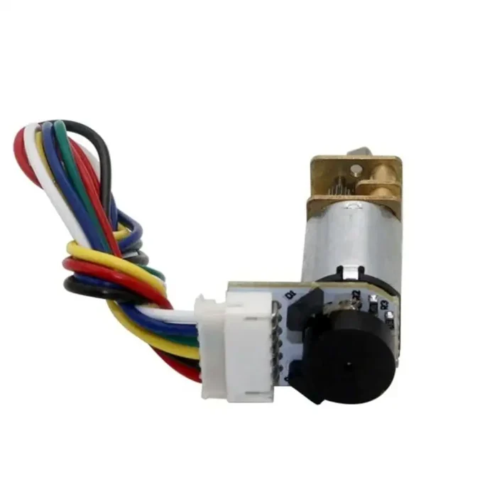 N20 12V 600RPM Micro Metal Gear Motor With Encoder - Image 2