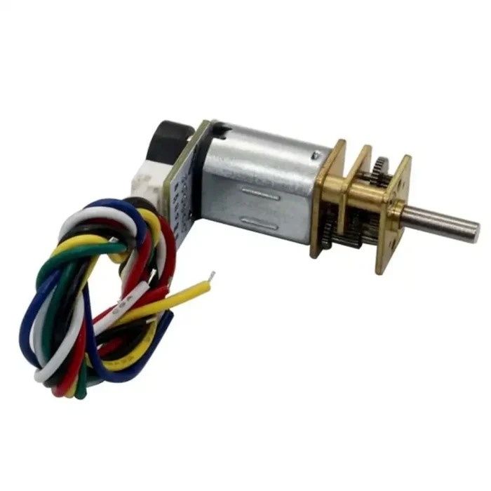 N20 12V 600RPM Micro Metal Gear Motor With Encoder - Image 3