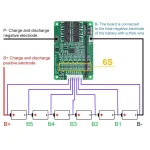 22.2V BMS 6S 20A NMC 18650 Lithium Battery Protection Board - Image 3