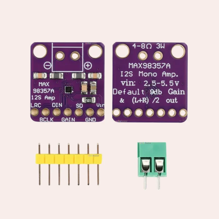 MAX98357 I2S 3W CLASS D Audio Amplifier Module - Image 2