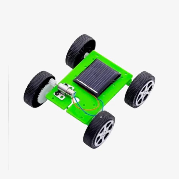 Mini DIY Solar Powered Toy Car Kit - Image 1