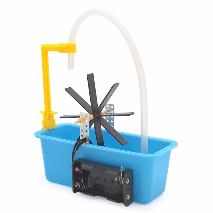 DIY Electric Waterwheel Toy Science Experiment Kit Education DIY Kids| Science Toy | STEM Kit - Image 3