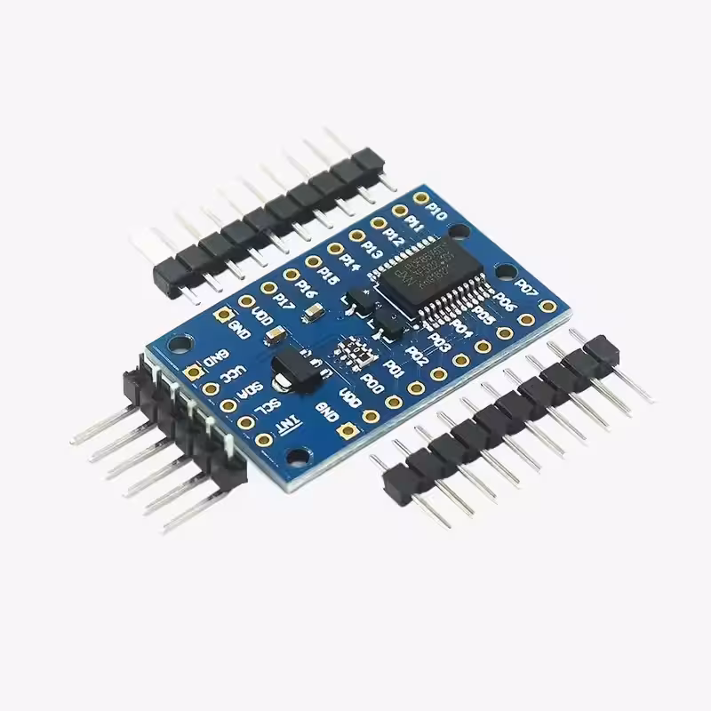 PCF8575_1 PCF8575 Remote 16 Bits I2C IIC SMBus I/O Expander Module - Image 1