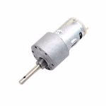 12v DC Johnson Side Shaft Gear, Geared Motor 60 rpm High Torque - A Grade