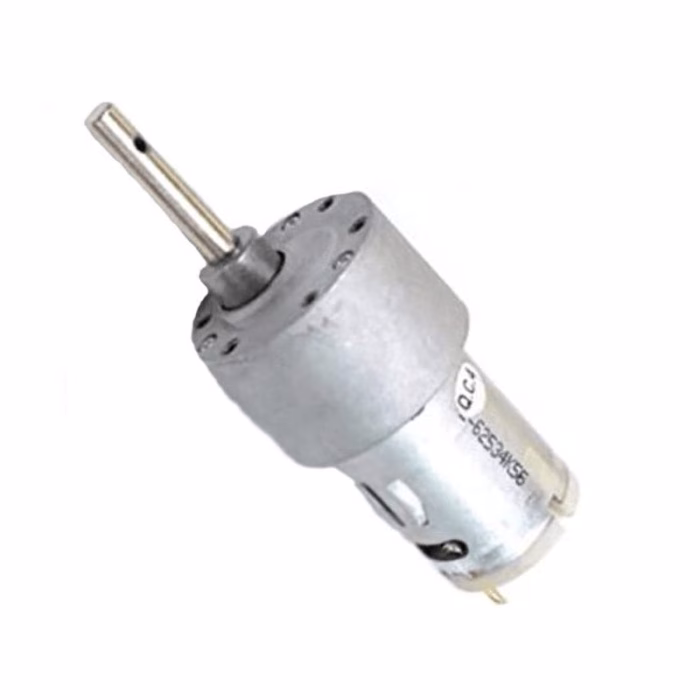 12v DC Johnson Side Shaft Gear, Geared Motor 100 rpm High Torque - A Grade - Image 4