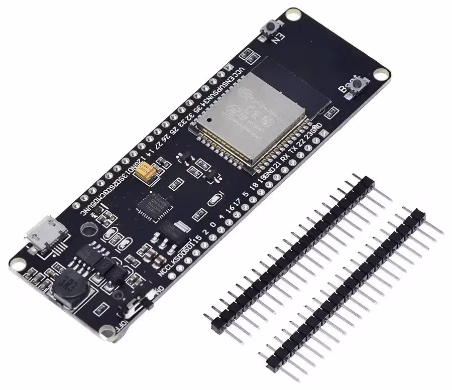 esp32_18650_1 Wemos WiFi and Bluetooth Battery ESP32 Development Board With 18650 Lithium Battery Shield - Image 1